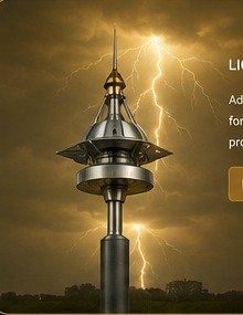 ESE lightning protection air terminal and project application